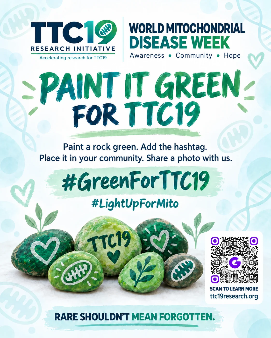 Paint It Green for TTC19 community awareness campaign